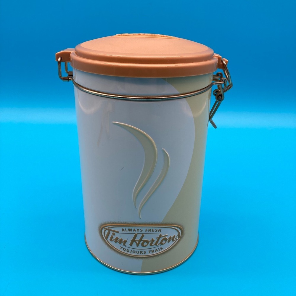 Vintage 2006 Tim Hortons Limited Edition No. 006 Coffee Tin Collector Series